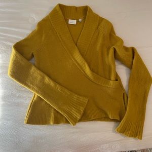 Anthropologie mustard sweater. Size small.